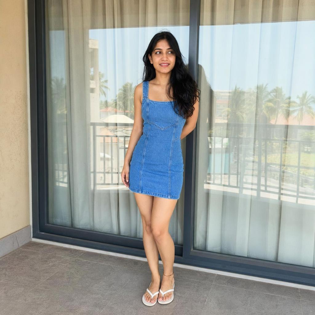 Denim Mini Dress